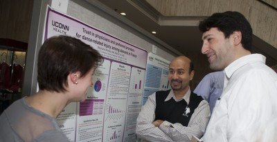 A poster session was held during Student Research Awards Day.