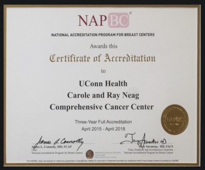 NAPBC plaque 2015