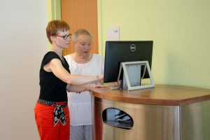 Patient information kiosk